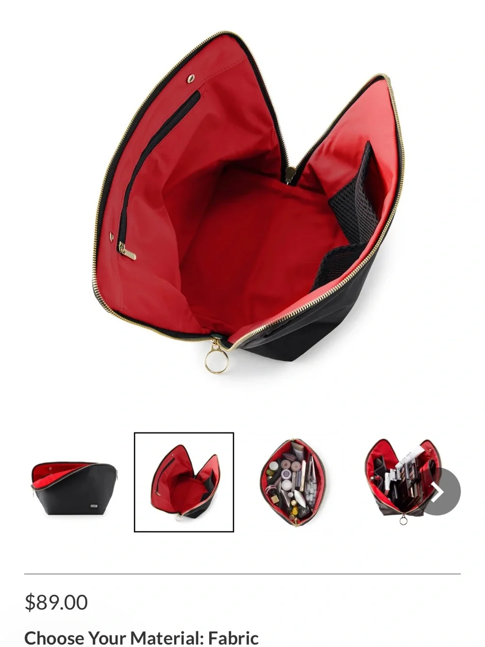Kusshi The vacationer Make Up bag